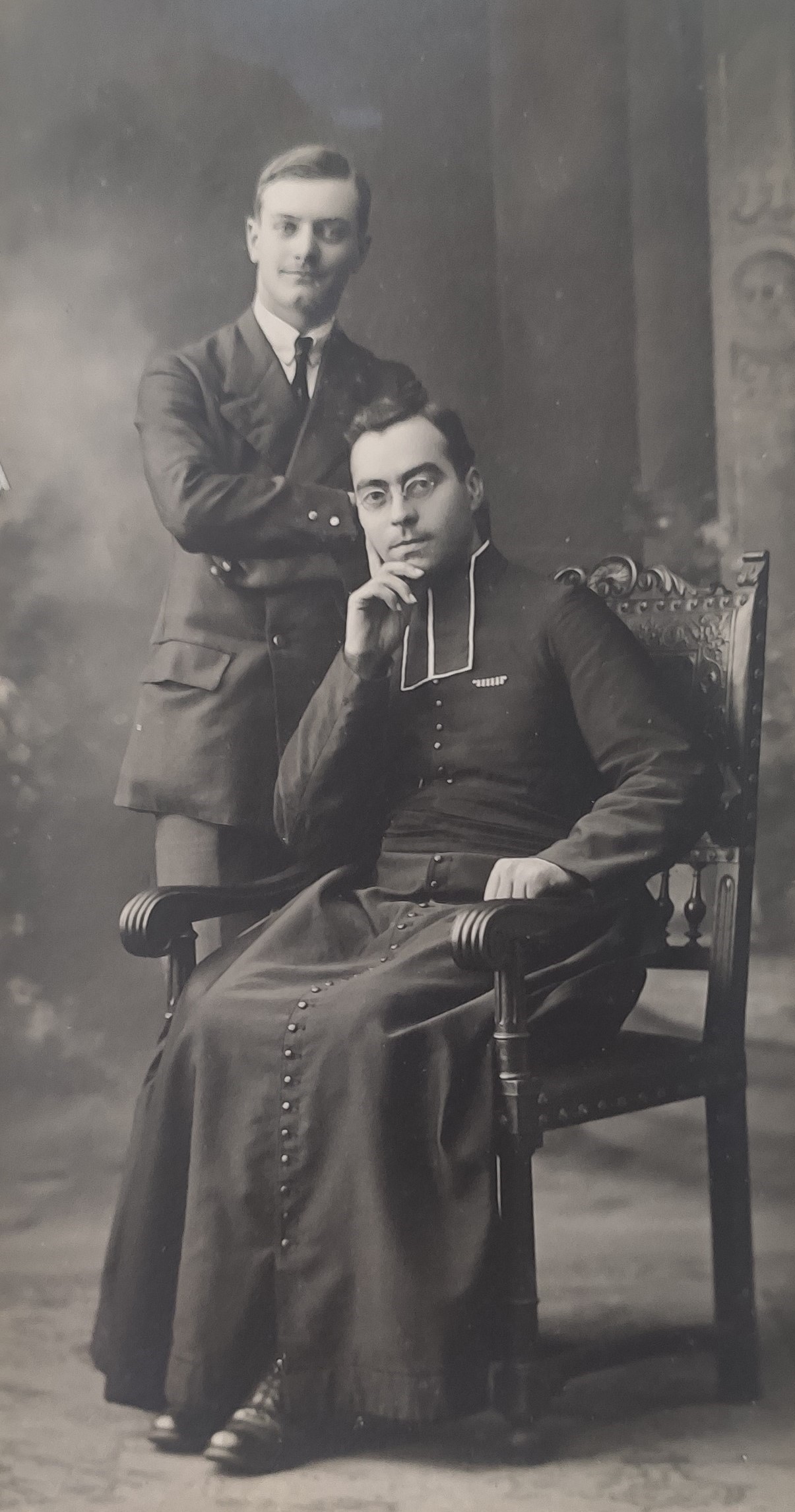 Louis et abbé Rémy Large 1920